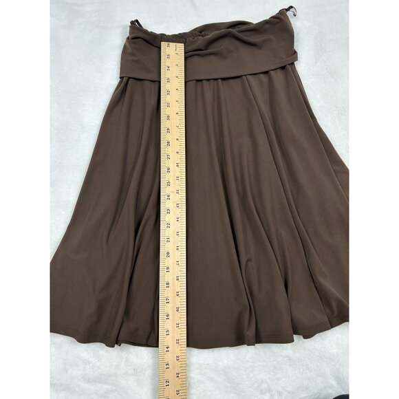 Tommy Bahama Women's  Brown Strapless A-Line Skirt Small - Picture 3 of 5
